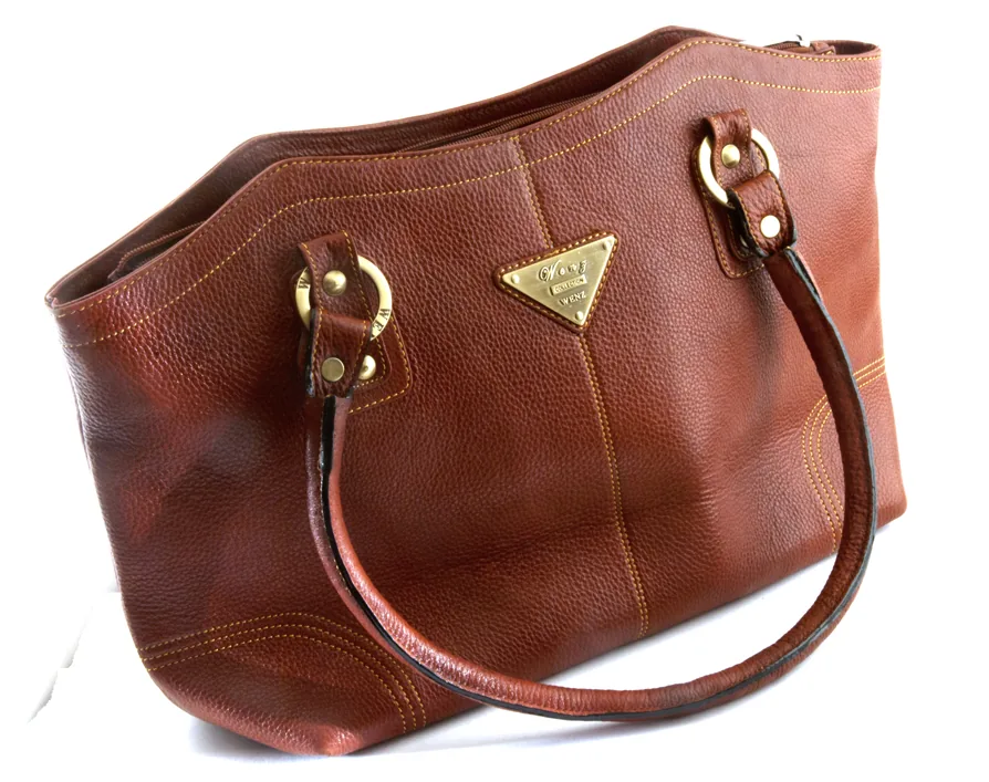 Chris-G. braune Ledertasche